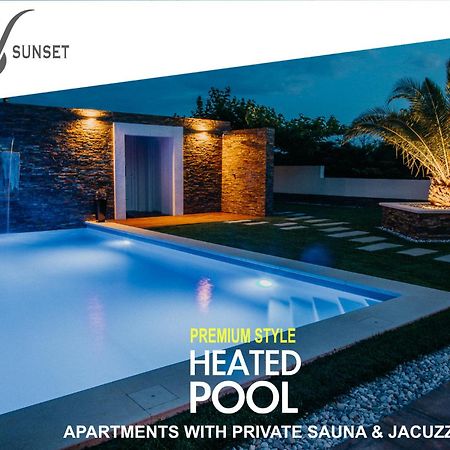 Villa Sunset Pool & Spa Apartments Zgornje Skofije Екстер'єр фото